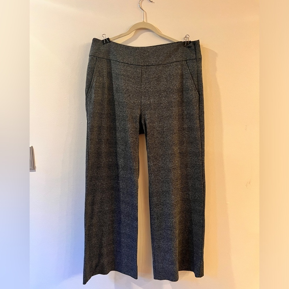 CAbi Gray Wide-Leg Pants